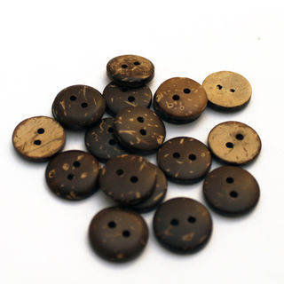 Coconut Button 2 Hole 12.5mm