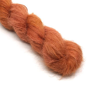 Suri Alpaca Cloud Lace - Copper Rose