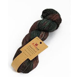 Hand Dyed Sock Yarn - Bittersweet Chocolate