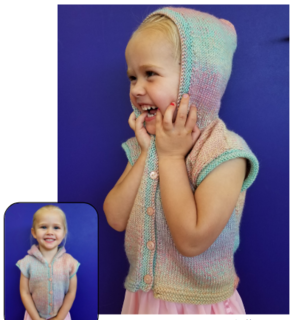 P338 8 ply Baby and Toddler Sleeves Hoodie