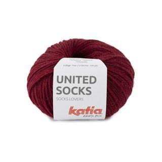 United Socks - 16 Burgundy Red