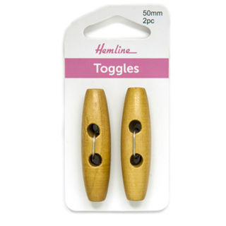Toggle Wooden Large 50mm