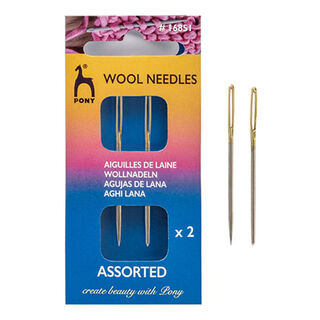Pony Wool Needles - Gold Eye
