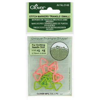 Clover Stitch Markers Triangle (Small)