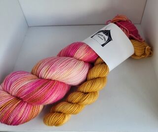 Dathliad BFL Sock Sets - Dune Blossom