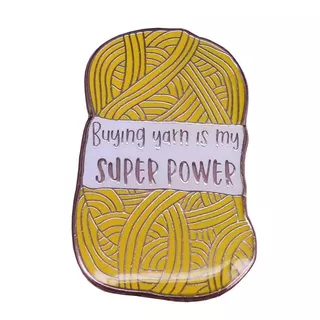 Super Power Enamel Pin
