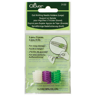 Clover Coil Knitting Needle Holders (large)