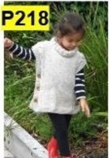 P218 14ply Child's Winter Tunic Pattern
