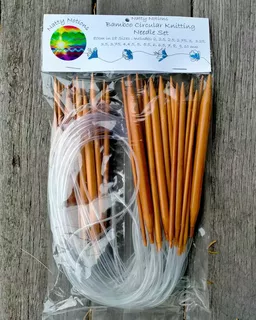Natty Notions Bamboo Circular Needle Set