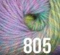 Mandala 8ply - 805 Jade/Pink/Mustard