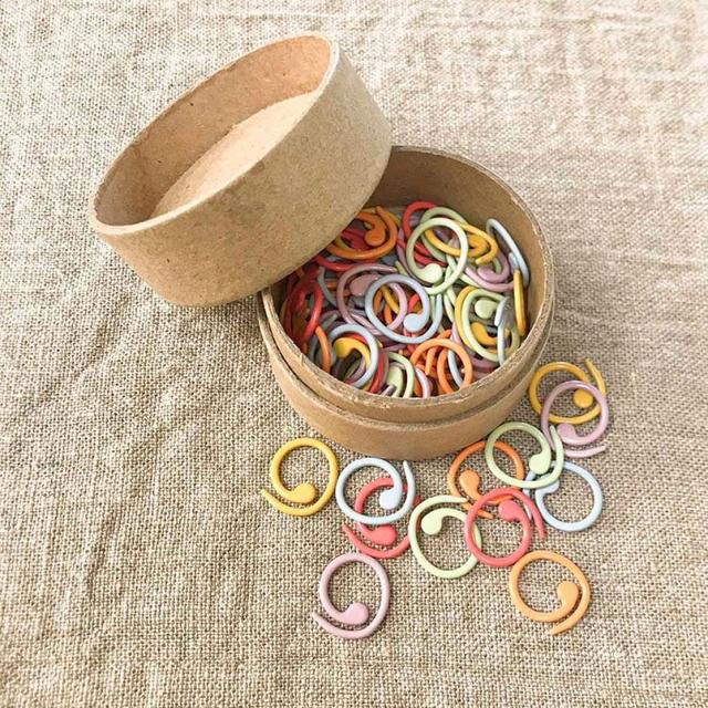 Coco Knits Coloured Split Ring Markers - Medium