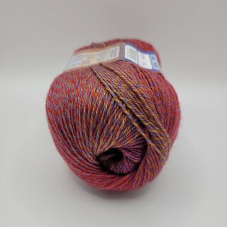 Mandala 4ply - 404 (Red/Purple/Mustard)