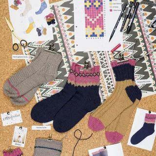 K3 Socks (DK weight sock pattern)