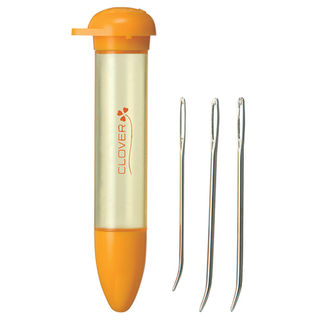 Clover Darning Needle Set (Bent Tip) (Yellow)