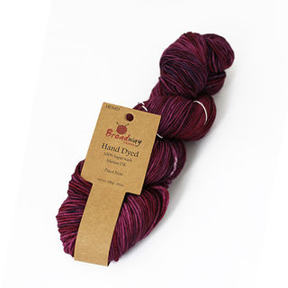 Hand Dyed Merino DK - Pinot Noir
