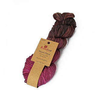 Hand Dyed Merino DK - Chocolate Raspberry