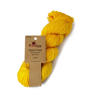 Hand Dyed Merino DK - Daffodil