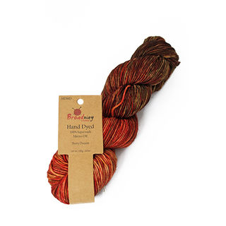 Hand Dyed Merino DK - Berry Dessert