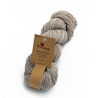 Hand Dyed Merino DK - Silver Pearl