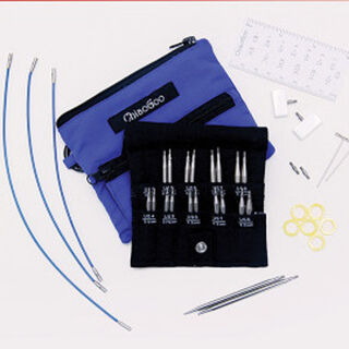 ChiaoGoo Twist Shorties Blue Small Interchangeable Set