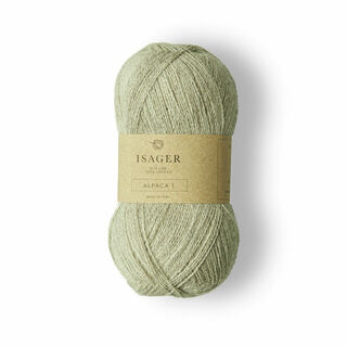 Isager Alpaca 1 - E2s (Light Grey Heather Undyed)