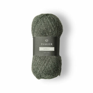 Isager Alpaca 1 - 4s (Charcoal)