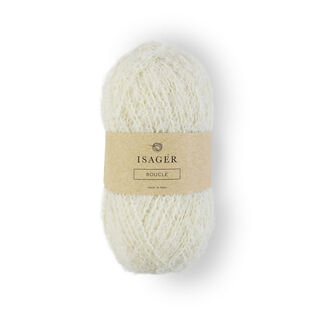 Isager Bouclé - E0 (Natural Undyed)