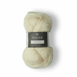 Isager Silk Mohair -  0  Cloud RMS