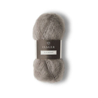 Isager Silk Mohair -  2  Sable RMS