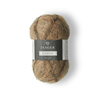 Isager Silk Mohair -  7s  Latte RMS