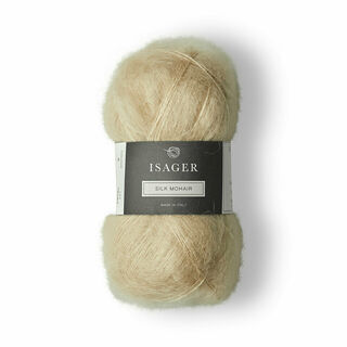Isager Silk Mohair -  6  Champagne RMS