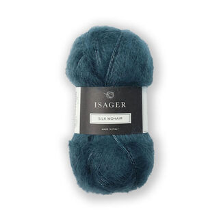 Isager Silk Mohair - 16  North Sea RMS
