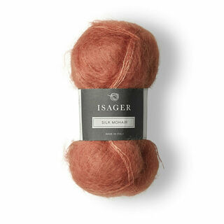 Isager Silk Mohair - 28  Pomegranate