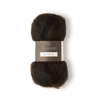 Isager Silk Mohair - 34  Coffee RMS