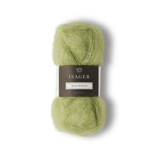 Isager Silk Mohair - 57  Lime
