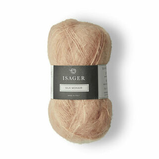 Isager Silk Mohair - 62 Dried Rose