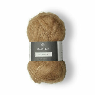 Isager Silk Mohair - 63 Caramel