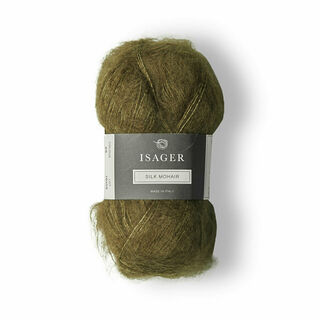 Isager Silk Mohair - 68  Moss RMS
