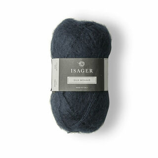 Isager Silk Mohair - 100  Navy RMS