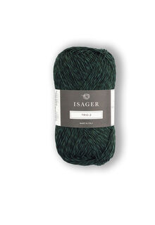 Isager Trio 2 - Bottle Green