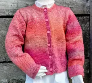 P369 8 ply Child's Cardigan Pattern