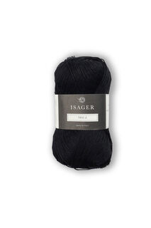 Isager Trio 2 - Ink ( Black)
