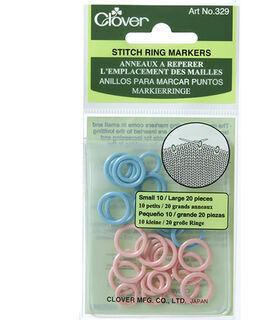 Clover Stitch Ring Markers
