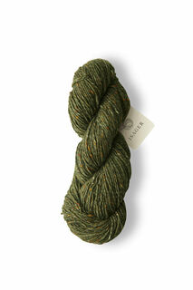 Isager Aran Tweed - Green