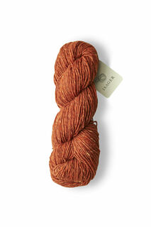 Isager Aran Tweed - Red Orange