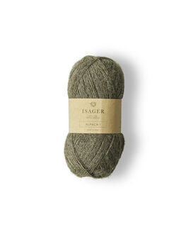 Isager Alpaca 1 - E4s (Dark Grey Heather Un-dyed)