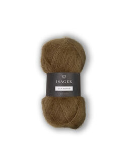 Isager Silk Mohair - 4 Golden Brown RMS
