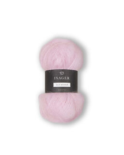 Isager Silk Mohair - 27 Light Rose RMS