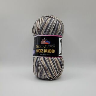 Himalaya Socks Bamboo - Light Brown-Grey-Cream (130-02)