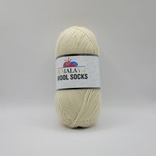 Himalaya Wool Sock Yarn - Solid - Cream (834)